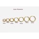 thumbnail image 1 of 316L Surgical Stainless Steel Huggie Hoop Earrings 10mm Cartilage Helix Lobes Daith Conch Rook Septum Rings Ear Piercing Jewelry, 1 of 4