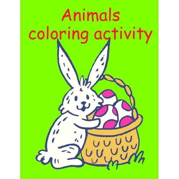 Desert Animals Animals coloring activity: Funny Animals Coloring Pages for Children, Preschool, Kindergarten age 3-5, Book 13, (Paperback)