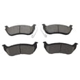 thumbnail image 5 of TRQ Ceramic Rear Brake Pad & Coated Rotor Kit for Jeep Liberty Wrangler BKA23943 Fits select: 2003-2006 JEEP WRANGLER / TJ, 5 of 6