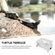 thumbnail image 4 of BRIGHTFUFU Plataforma para escalar tortugas, tanque para tortugas, terraza para tomar el sol de doble capa, 4 of 7