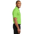 thumbnail image 3 of Port Authority Silk Touch Performance Pocket Polo-2XL (Lime), 3 of 6