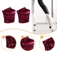 thumbnail image 6 of FVDPWYE 1 Pair Pole Dance Shoe Protectors Anti Slip for All Dancers for 8 inch Heels Red L, 6 of 6