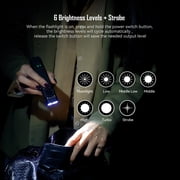 IMALENT GR35 EDC Tactical Flashlight, Rechargeable, Slim Flat, Portable Pocket Light, 2800 Lumens, Water-Resistant, Floodlight Strobe
