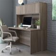 thumbnail image 4 of Sauder Affirm 60x36" Engineered Wood Hutch in Hudson Elm/Brown, 4 of 10