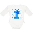 thumbnail image 3 of Inktastic 1st Birthday Boy Stars Boys Long Sleeve Baby Bodysuit, 3 of 5