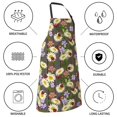 thumbnail image 5 of Kdxio Ladybugs And Flowers On A Wooden Apron with Pockets Adjustable Kitchen Aprons for Men Women Waterproof Aprons for Cooking,Drawing,Crafting, Baking Household Cleaning, 5 of 5