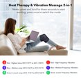 2in1 Heating Knee Massager Powerful Vibration Physiotherapy Joint