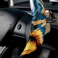 thumbnail image 5 of Shepherd Dog 14.5 Inch Printing PVC Leather Auto Accessories Steering Wheel Covers, Car Wheel Cover, Car Wheel Covers, 5 of 6