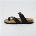 thumbnail image 6 of Cushionaire Women's Luna Cork Footbed Sandals with +Comfort, Wide Widths Available, 6 of 9