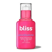 Bliss Glow and Hydrate Niacinamide Hyaluronic Acid Day Serum, 1 fl oz