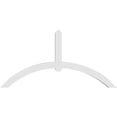 thumbnail image 4 of 72"W x 36"H x 4"D x 4"F, 12/12 Pitch, Archdale Architectural Grade PVC Gable Bracket, 4 of 8