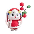 thumbnail image 1 of de fieltro de de , de inicio, muñeco de Animal de fieltro, llavero pequeño, regalo, manualidades DIY para el año 2023 del conejo , estilo c Sunnimix  Muñeca de fieltro, 1 of 8