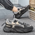 thumbnail image 2 of Men's Height-Increasing Sneakers - Upper & Sole, Breathable Low-Top Lace-Up Shoes Suitable for Sports, Running, Casual Wear - - Elevator for Dad Shoes, Cushioning & Height, 2 of 5