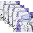 thumbnail image 5 of Coolnut Lavender Cloth Napkins Set of 1,20x20 Inches Napkins Cloth Washable Reusable Soft for Dinner,Wedding,Parties,Home Dinner,Tableative Decor Gift, 5 of 7