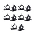 thumbnail image 1 of Kearding Clip de Cable autoadhesivo de 10 piezas, ajustable, para auriculares, línea de datos, gestión de cables, amarre, Kit de abrazadera de Cable Almacenamiento y organización del hogar tipo 3 Kearding HA064471-03B, 1 of 6