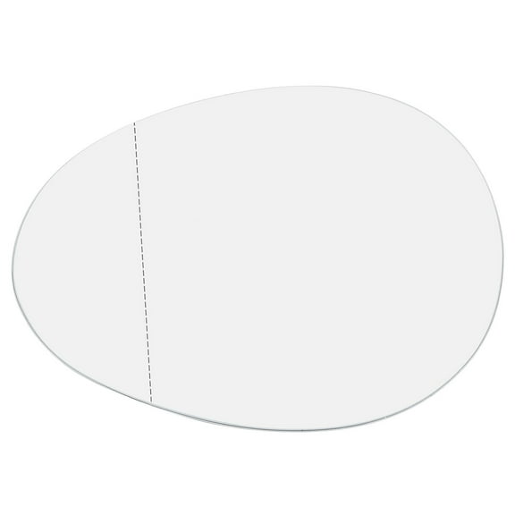 Unique Bargains 1pc Driver Left Side LH Mirror Glass w/ Adhesive for BMW Mini Cooper 2007-2015