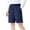 Navy, variant on Boys Summer School Uniform Shorts Breathable Elastic Waist Knee Length Multi Color Everyday and Play Shorts