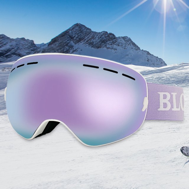 Gafas De Esquí Gafas protectoras de doble capa, protección UV antivaho para deportes de invierno al aire libre