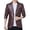Wine, variant on Vedolay Jacket for Men Casual Long Sleeve Open Front Blazer Jacket with Pockets Clothes ,3XL