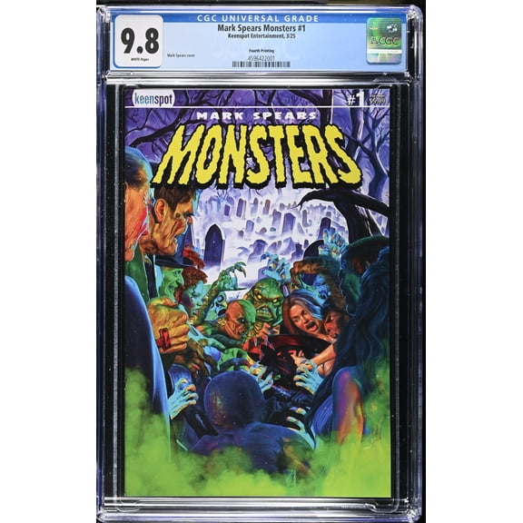 Mark Spears Monsters #1 - CGC 9.8 Comic Book