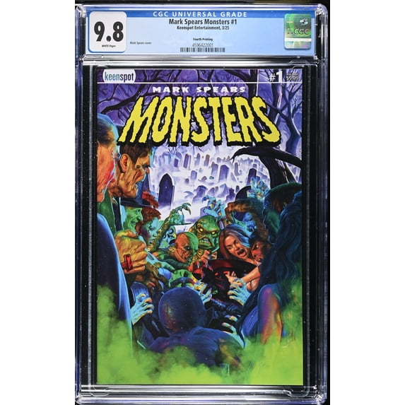 Mark Spears Monsters #1 - CGC 9.8 Comic Book