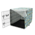 thumbnail image 3 of Summer Dog Crate Cover, Young Boys Swimming in the Pool with Balls and Duck Floats Drawn by Hand, Easy to Use Pet Kennel Cover Small Dogs Puppies Kittens, 7 Sizes, Pale Teal Multicolor, by Ambesonne, 3 of 6
