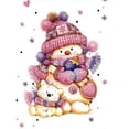thumbnail image 1 of Wdftyju 5D bricolaje taladro redondo completo diamante pintura muñeco de nieve decoración del hogar arte (LD390) Wdftyju 5wg9bk0mt4bk9yc3D05, 1 of 9