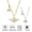 Gold, variant on 925 Sterling Silver Dance Necklace for Women, Sparkling Gift for Her, 1 Carat Moissanite Apricot Leaf Pendant 18K Gold Plating Diamond Floating Necklace for Anniversary Christmas Valentines