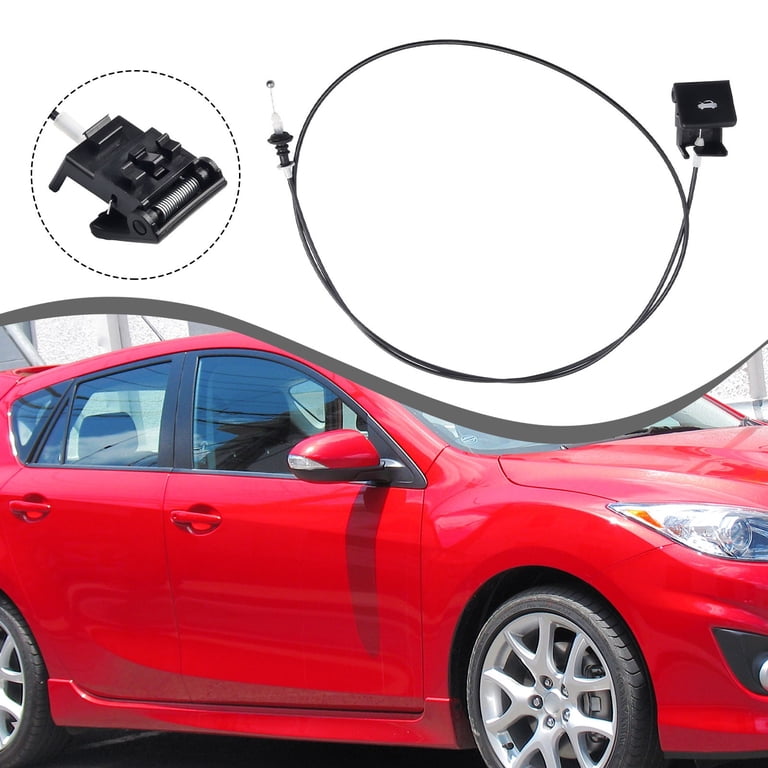 FEILIDAPARTS Hood Release Cable Replacement For Mazda CX-5 2013-2016