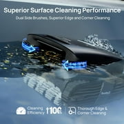 Beatbot AquaSense 2 Ultra Cordless Pool Vacuum Robot for Complex Pools, Pool Mapping with AI Camera, 5-in-1 Cleaning, Smart Surface Parking, Water Surface Cleaning, Water Clarification Blue