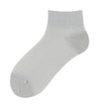 thumbnail image 2 of Yifymode Mesh Ankle Socks, Thin Breathable Solid Casual Socks Back to School Daily Essentials for Women, Moisture Wicking Light Campus Socks, 2 of 4