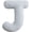 J, variant on Letter Plush Pillow Soft Alphabet Decorative Throw Cushion for Bed Couch Living Room