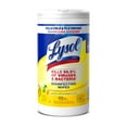 thumbnail image 4 of Lysol Disinfectant Wipes Bundle, Multi-Surface Antibacterial Cleaning Wipes, For Disinfecting & Cleaning, contains x2 Lemon & Lime Blossom (95ct) and x2 Crisp Linen (95ct), 4 of 8