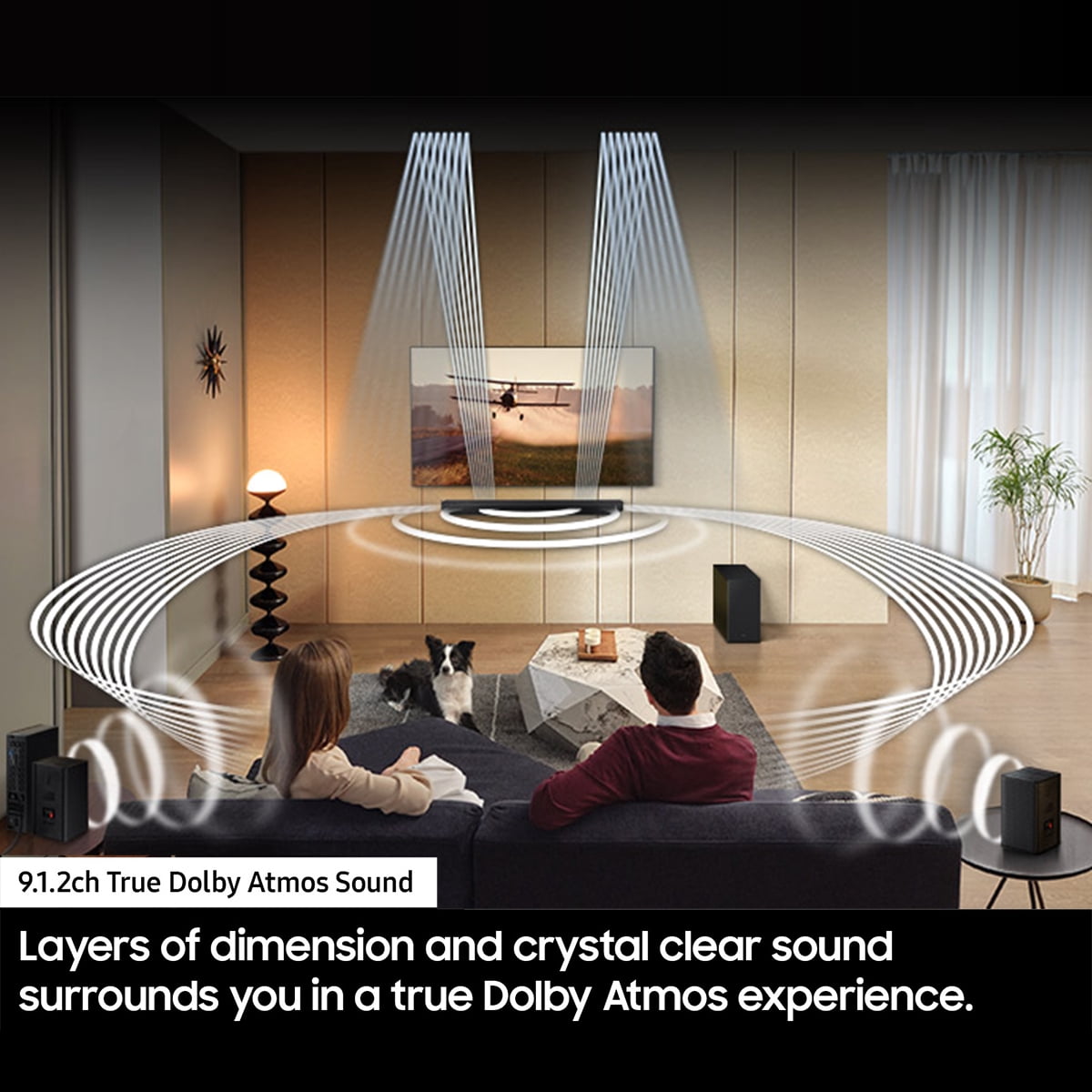 Samsung HW-Q910C Q-series 9.1.2 ch. Wireless Dolby ATMOS Soundbar (HW-Q910C, 2024 model)