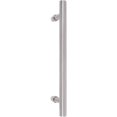thumbnail image 1 of Delaney Hardware BD0151 Barn Door Pull Handle Round, Brushed Steel, 1 of 1