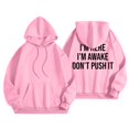 thumbnail image 4 of TYGHBN Hoodies for Women Word Graphic Sweatshirts for Women Vintage Hoodie Trendy Sweatshirts Preppy Clothes Long Sleeve Sweatshirt Tops Women's Zip up Hoodie Womens Full Zip Hoodie Light Weight, 4 of 4