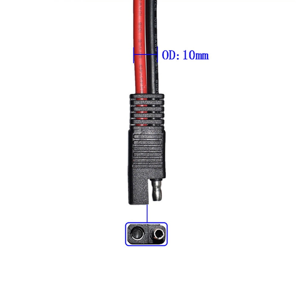 LITINKIMI Solar Panel Power Cable with Sae Connectors for Car Motorcycle and Rv Applications