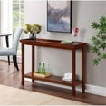 thumbnail image 2 of Pemberly Row Table Console avec Tablette, Fini Bois Acajou, 2 of 5