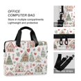 thumbnail image 4 of FORMRS 16" Laptop Bag Carrying Sleeve Case with Handle Travel Shoulder Briefcase, Nordic Christmas House, 4 of 8