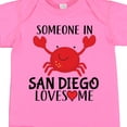 thumbnail image 4 of Inktastic Someone in San Diego Loves Me Boys or Girls Baby Bodysuit, 4 of 5