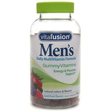 Vitafusion Daily multivitamines, gélifiés 150 ch pour hommes (Lot de 2)