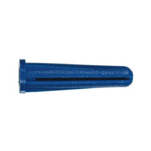 41394 Wall Anchors, Blue, Plastic, 10-12 x 1-In., 25-Ct. - Quantity 5