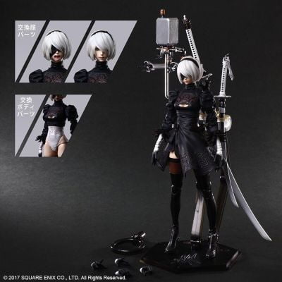 Pa Change Neal Mechanical Era 2b Can Do A Model Gift Figure Automatic Humanoid Life Collection Figure Anime Action Figures