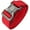 Red-135CM, variant on Combat Men's Belt Metal Buckle Breathable Nylon Webbing Belt for Camping Hiking Survivals Gear Waist Accessories