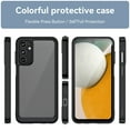 thumbnail image 3 of ShellTech Crystal Case for Samsung Galaxy A15 5G Slim Thin Soft TPU Bumper & Hard PC Back Shockproof Scratch Resistant Protective Phone Case for Galaxy A15,Black, 3 of 8
