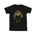 thumbnail image 1 of DC Comics T-Shirt Garçon Black Adam Symboles Dorés Montants, 1 of 4
