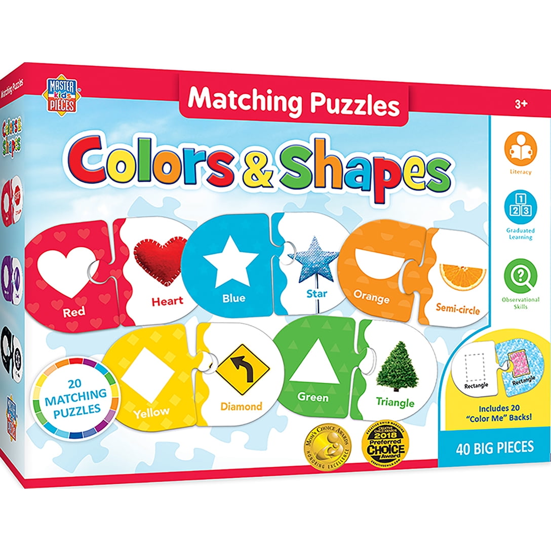 Matching puzzle. Matching puzzle
