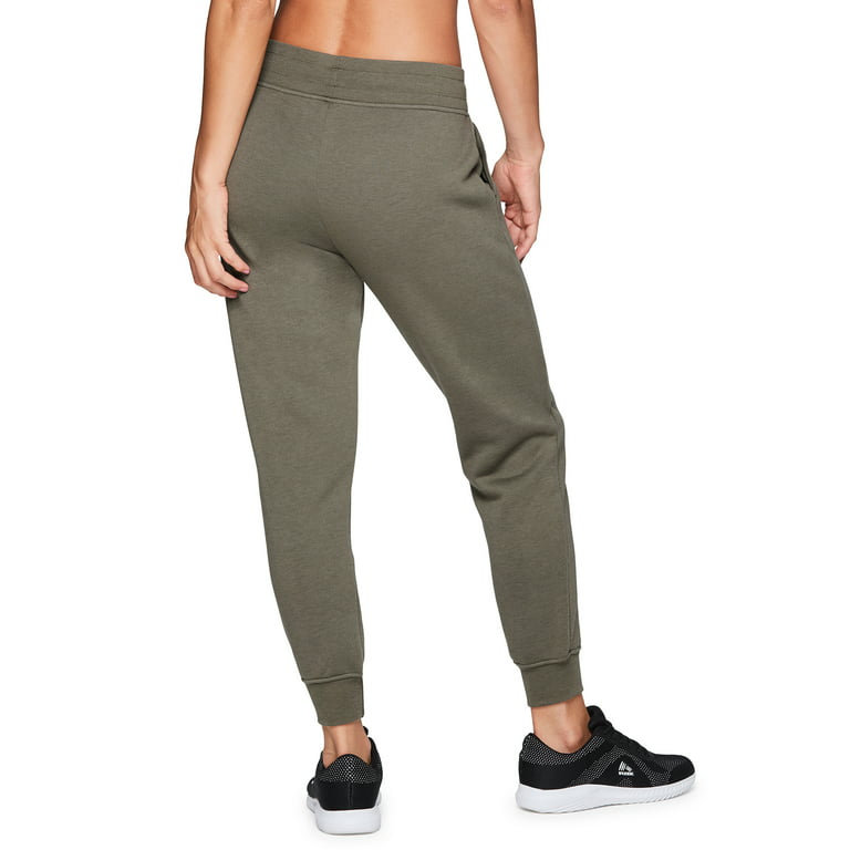 RBX Active Women's Midweight Fleece Jogger Sweatpants With Pockets