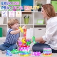 thumbnail image 4 of 12-Piece Glow Stick Party Favor Set, Light Up Pop Tubes With Glow Necklaces And Bracelets, Sensory Toys For Kids, Goodie Bag Fillers, 4 of 7
