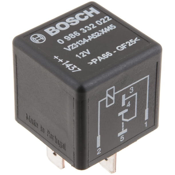 Relé Bosch 0986332022 5 Pines 12V 40/60A